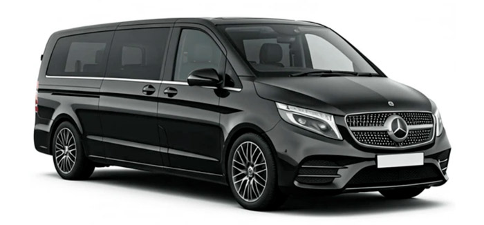 Mercedes Classe V avec chauffeur